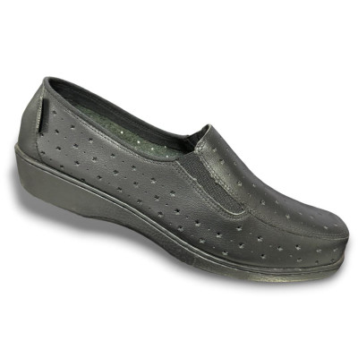 Romulo Casual Cuero Negro Mujer Ref 2210